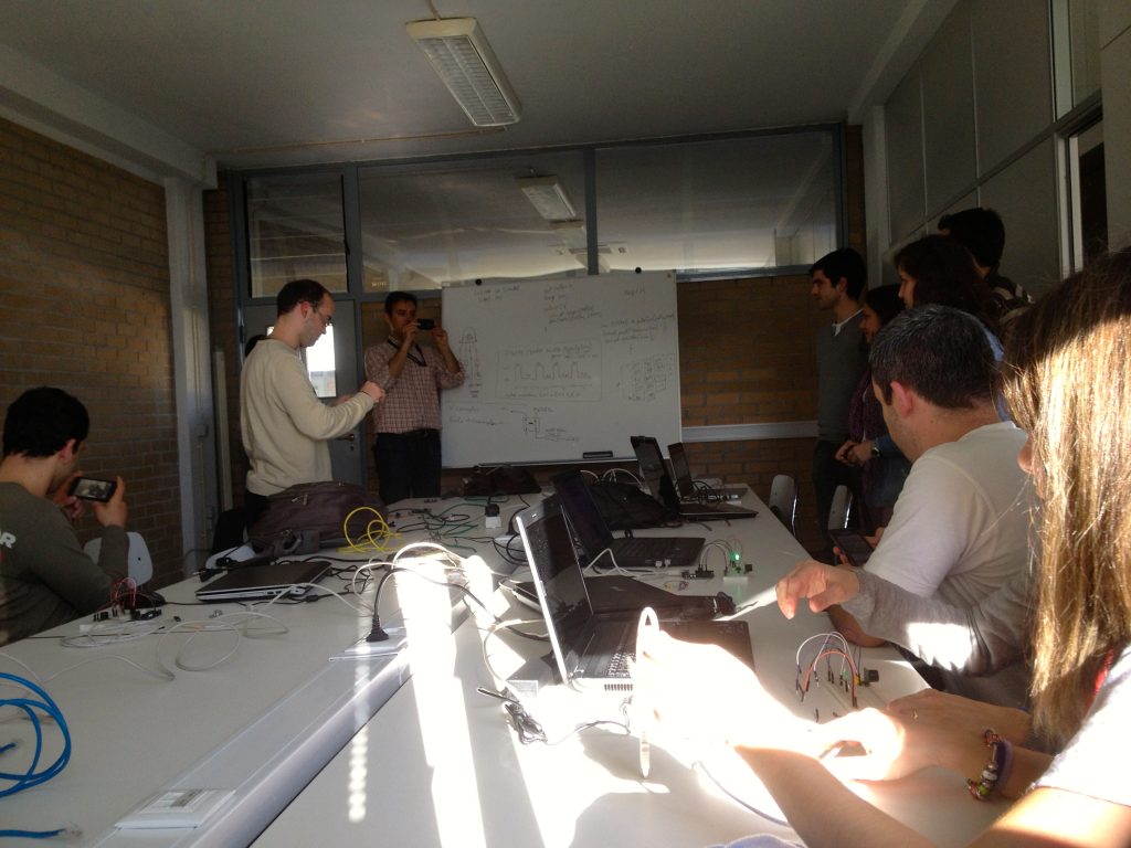 ISUS promoted a Robotic Demonstration at UFP for “Dia da Engenharia Informática”