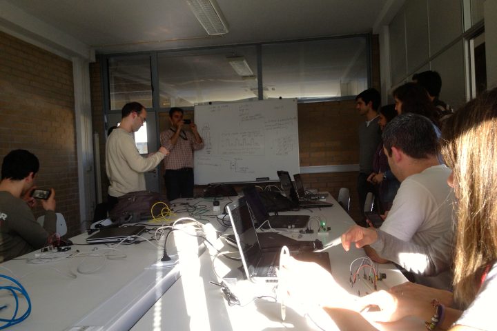 ISUS promoted a Robotic Demonstration at UFP for “Dia da Engenharia Informática”