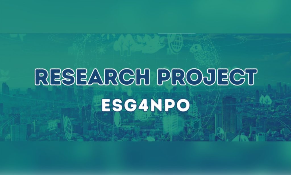 Banner of the ESG4NPO research project