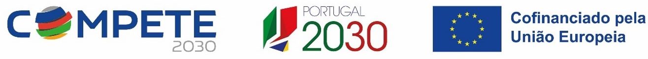 Funding logos: COMPETE 2030, Portugal 2030 and Co-funded by the European Union